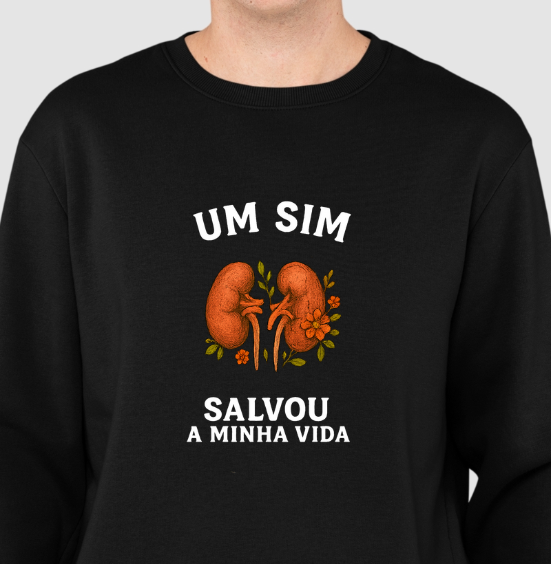 Um sim salvou a minha vida (rins)