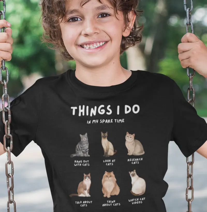 Camisa Kids Catlovers - Soul Nice