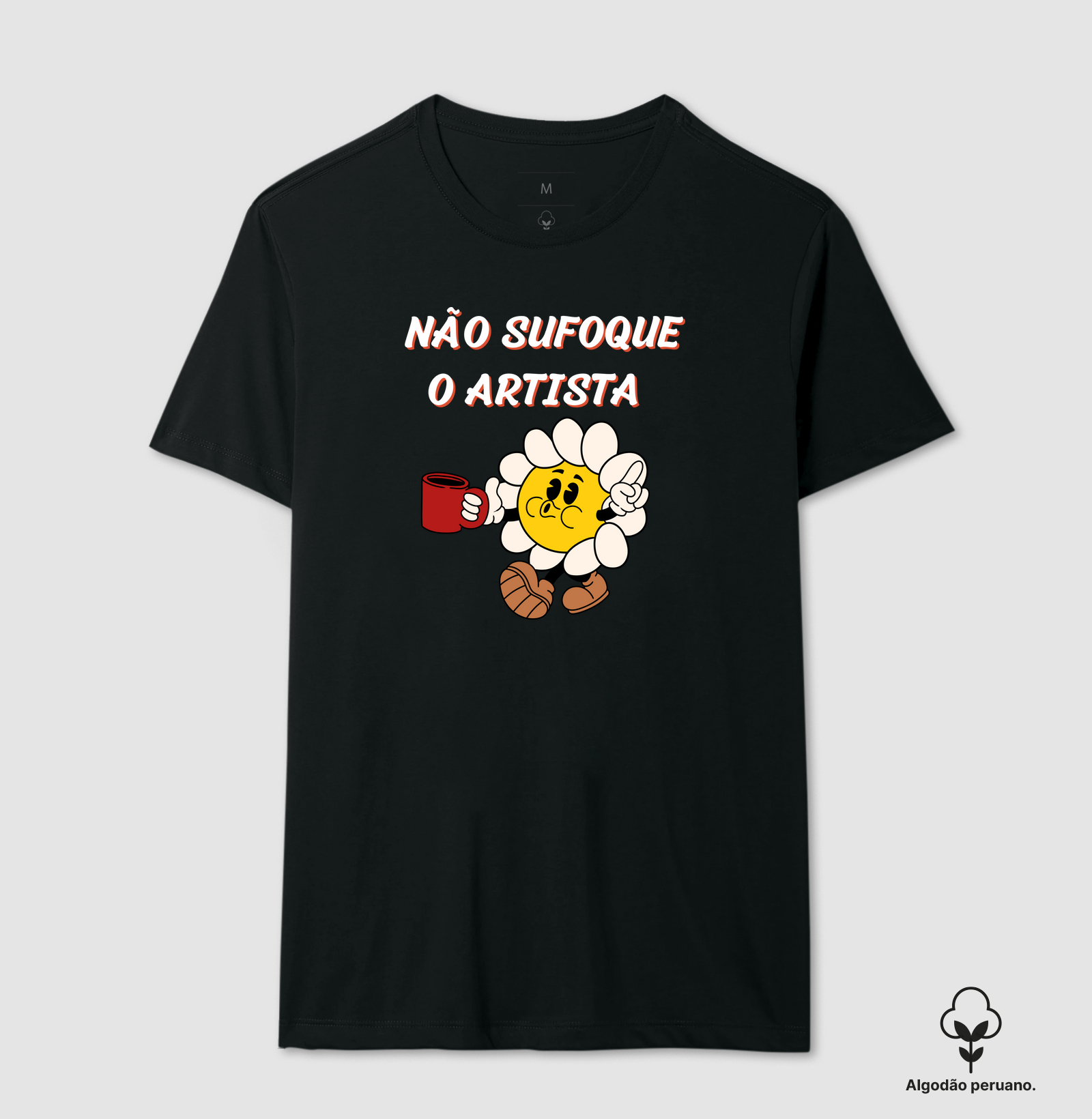 Não sufoque o artista