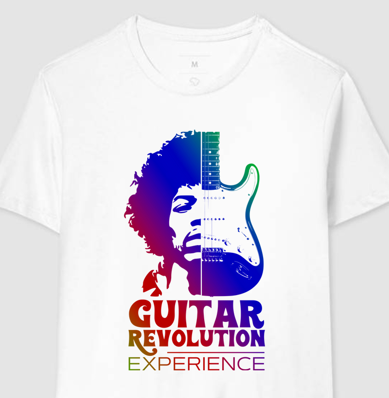 Camiseta Guitar Revolution Color