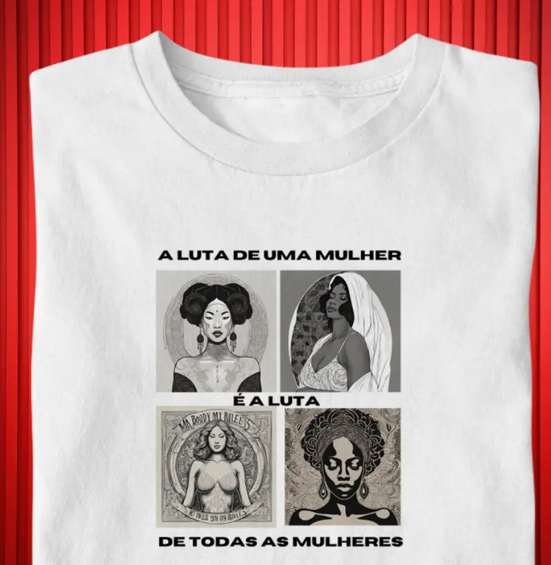 A luta de uma mulher é a luta de todas/ cores claras