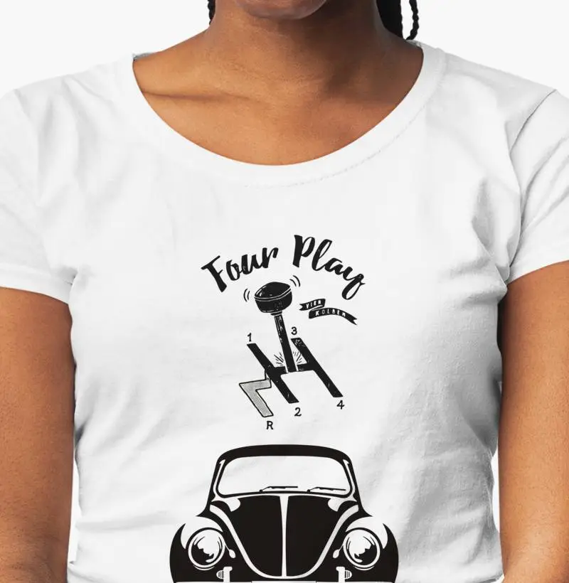 Camiseta Eu amo meu FUSCA - I Love my BEETLE