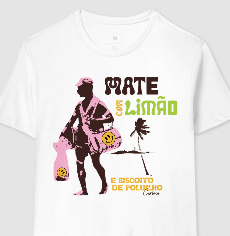 Camiseta Mate com Limão