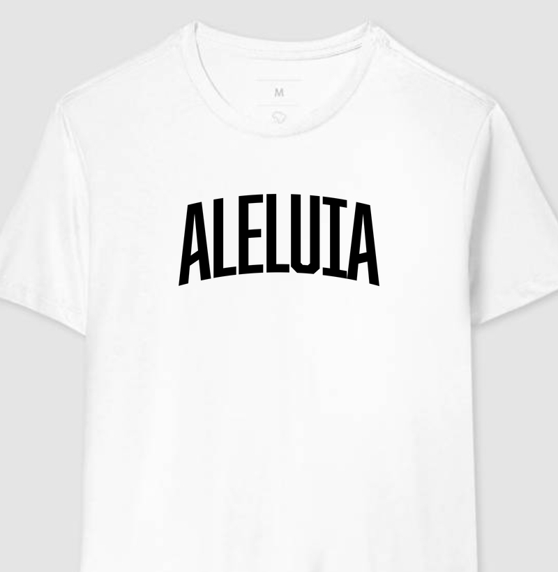 ALELUIA | Camiseta Cristã Loucos Por Jesus