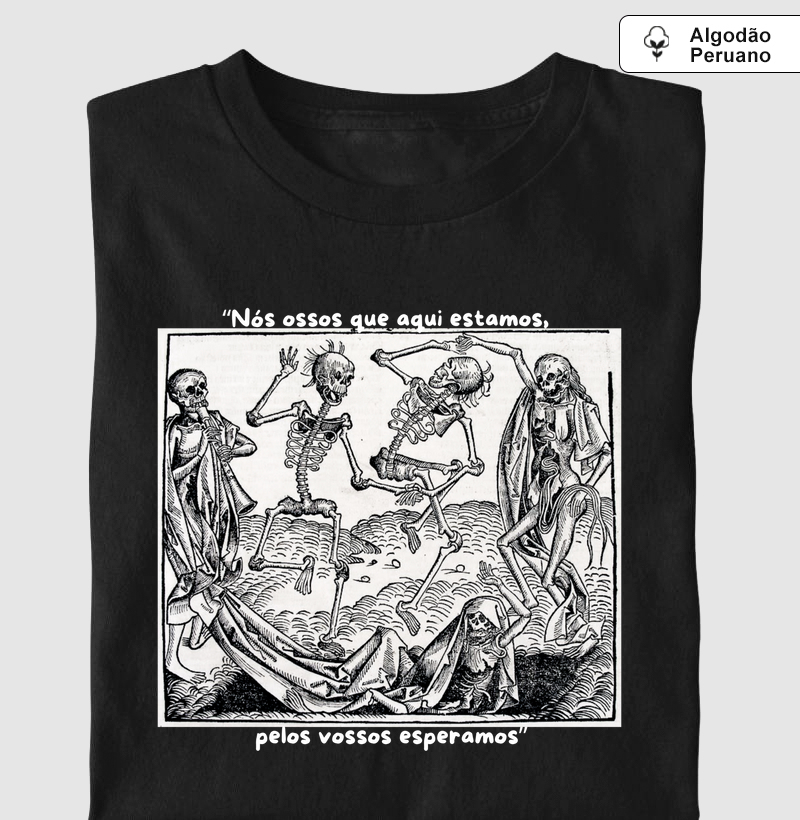 Camiseta Algodão Peruano Memento Mori II