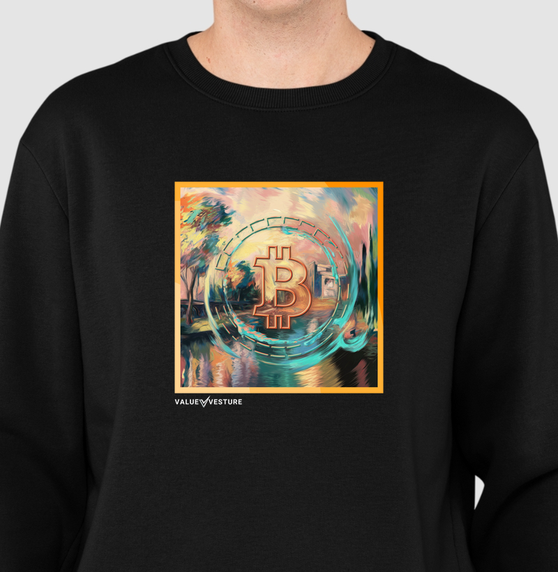 Moletom Suéter Bitcoin Art R1