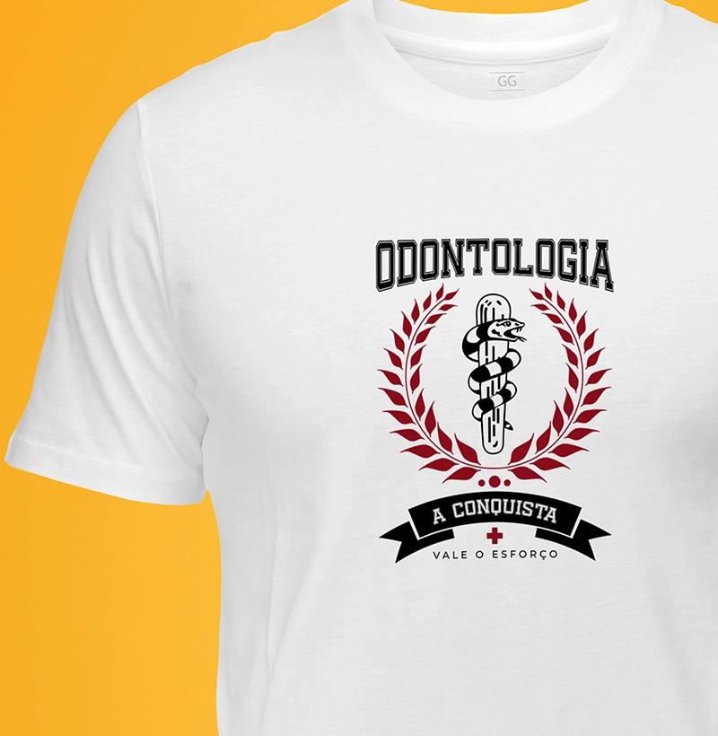 Camiseta Odontologia Conquista - masculina