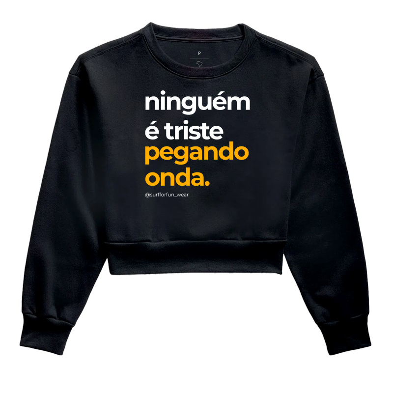 Ninguém é triste pegando onda