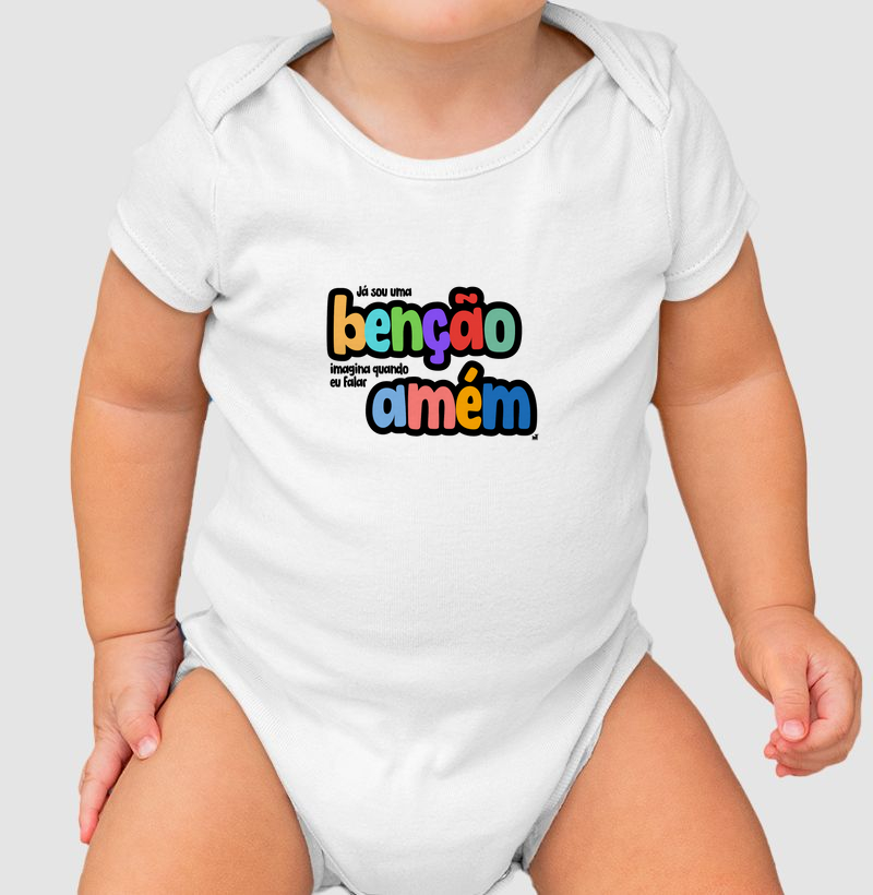 Já sou uma benção, imagina quando falar amém