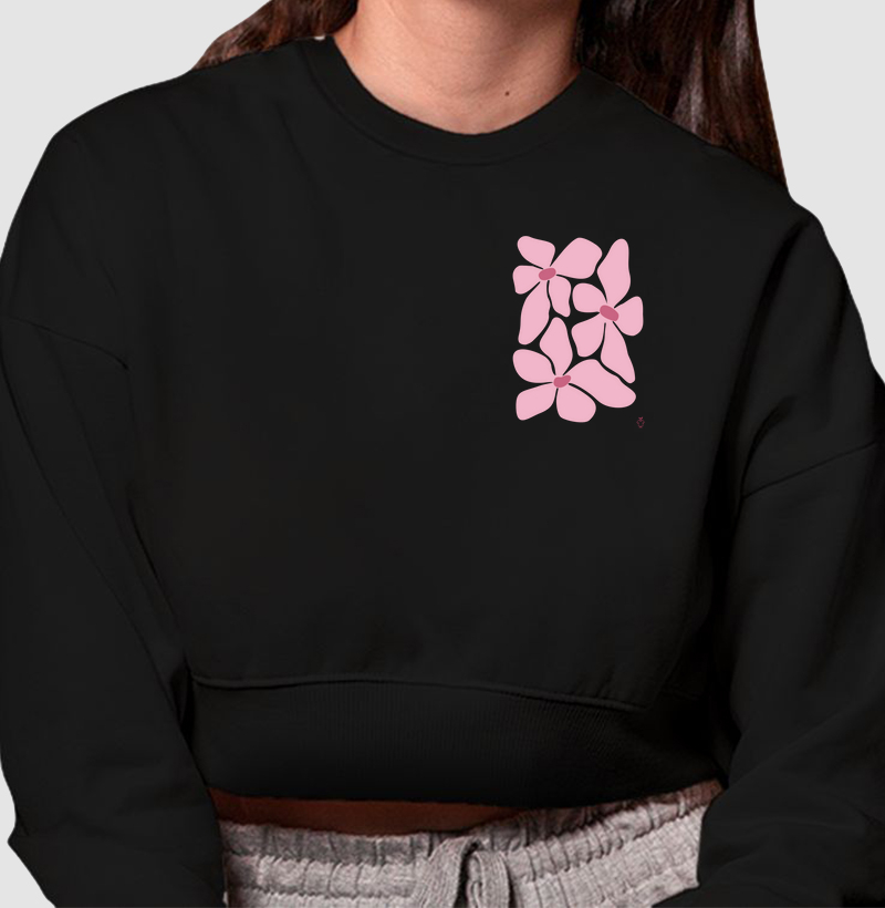 Flores tropicais - bolso