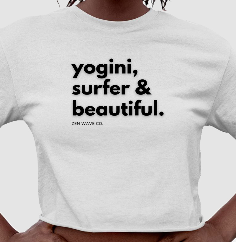 Yogini surfer beautiful 
