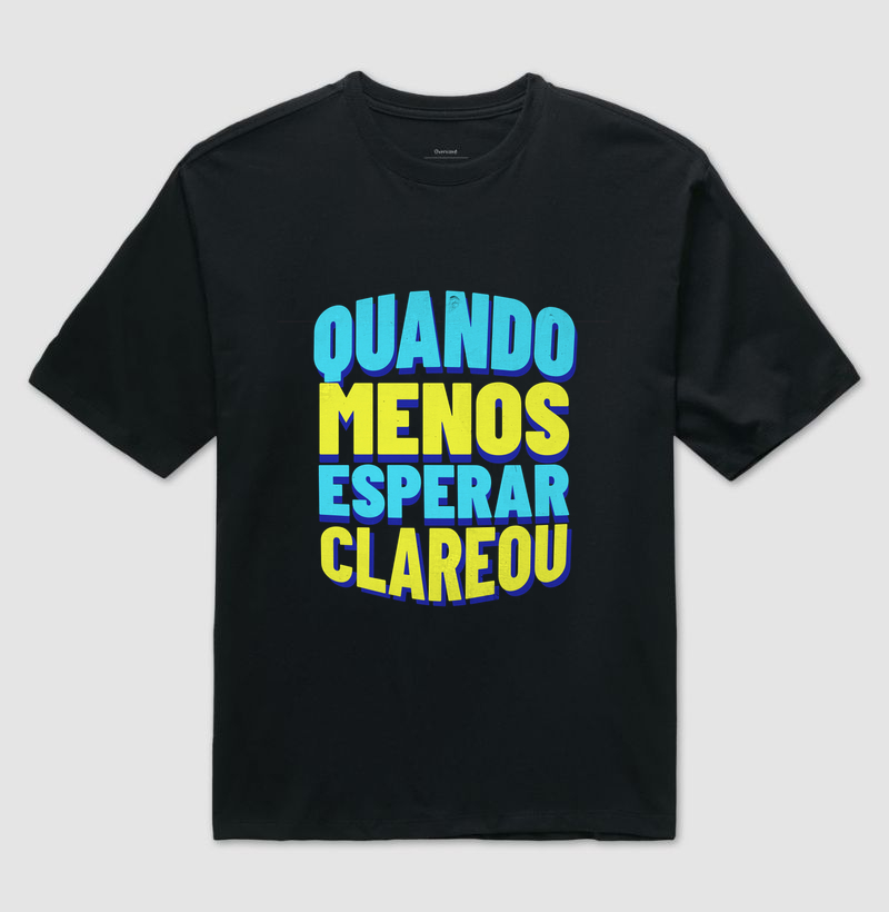 Quando menos esperar Clareou