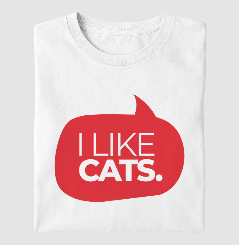 I like cats