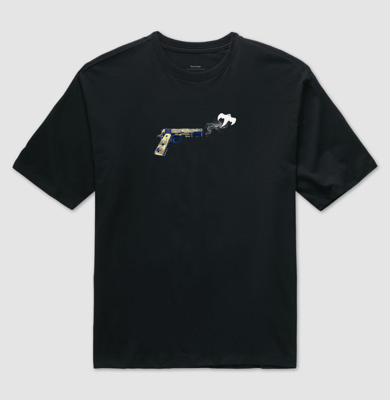 Camiseta Ghosting Oversized