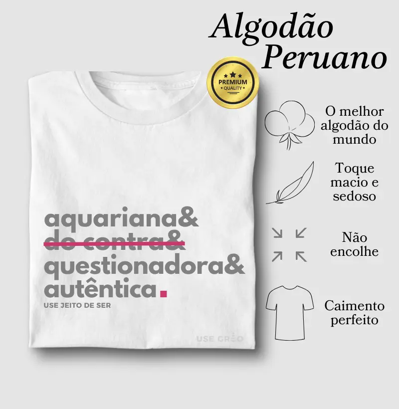 Aquariana sim do contra não