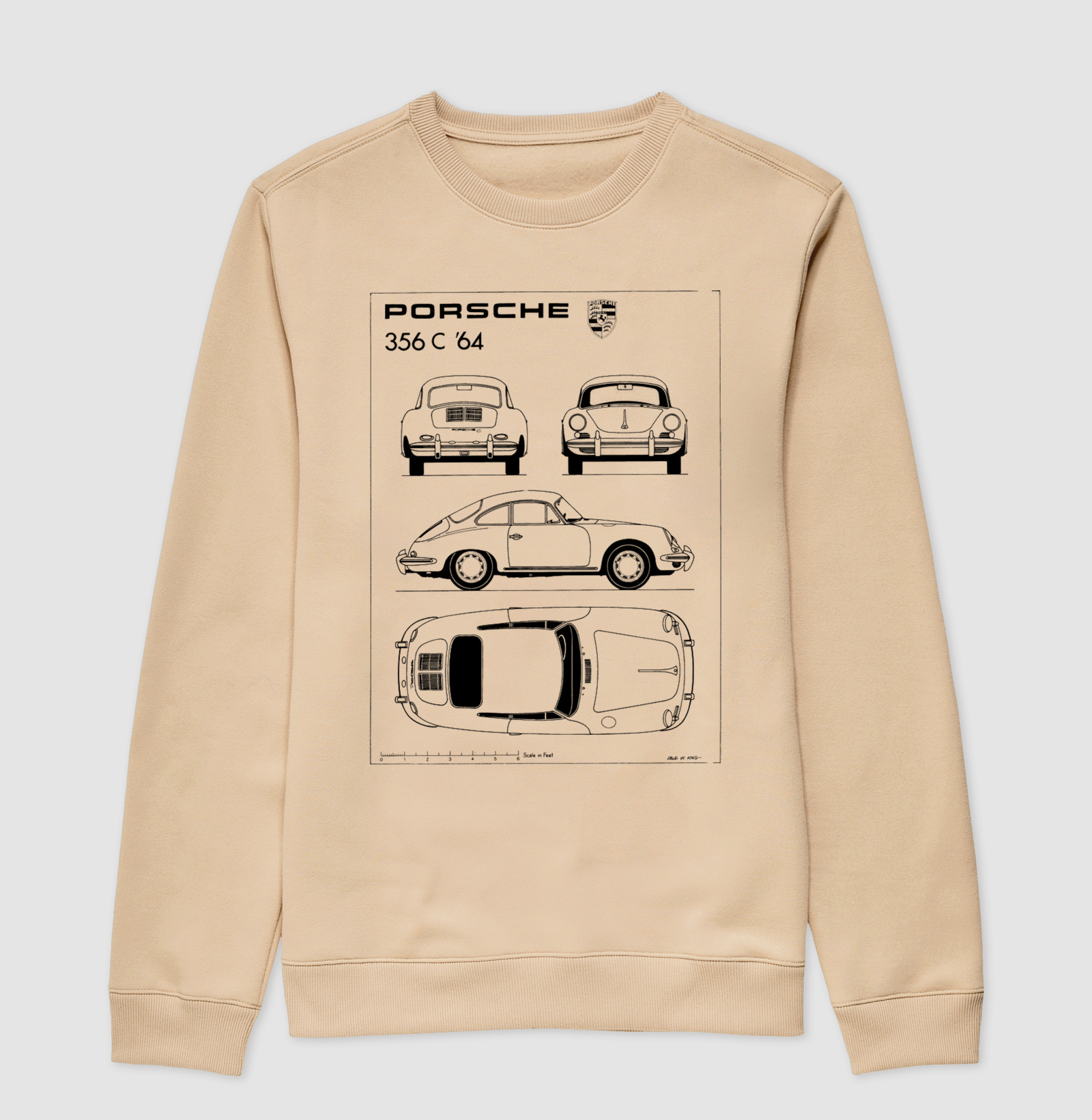 Moletom Porsche 356
