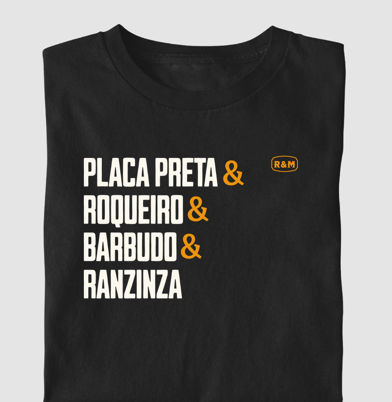 Placa Preta & Roqueiro & Barbudo & Ranzinza