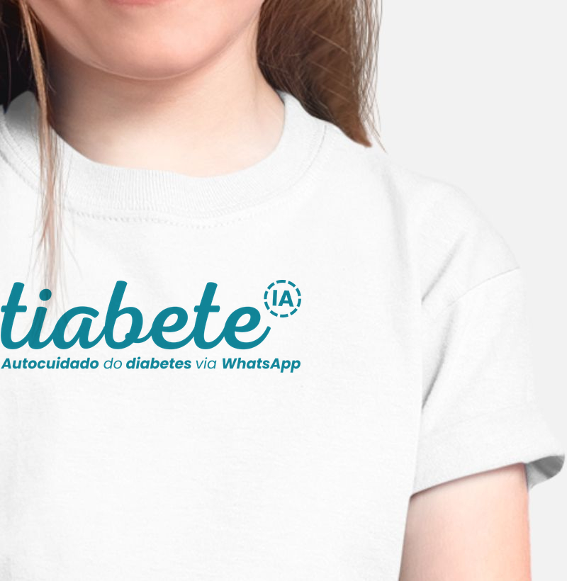 Camiseta Infantil 100% Algodão com Logo "Tia Bete" - Tia Bete Veste
