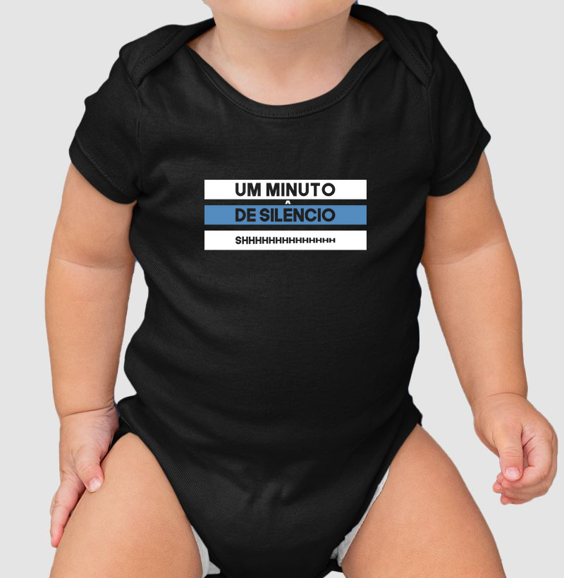 Body Infantil Um Minuto de Silêncio