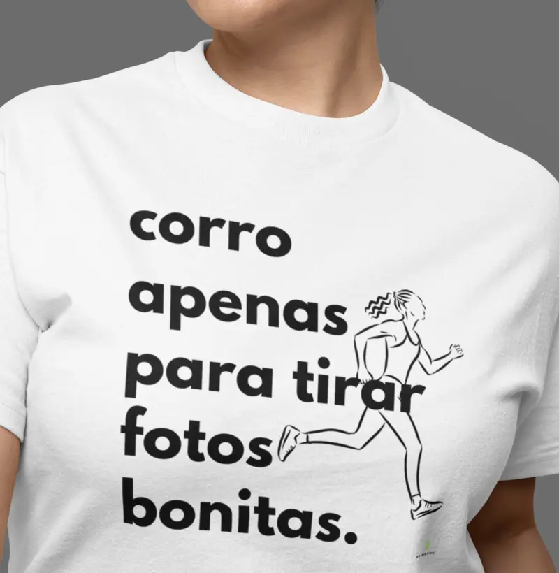 Corro para tirar fotos bonitas