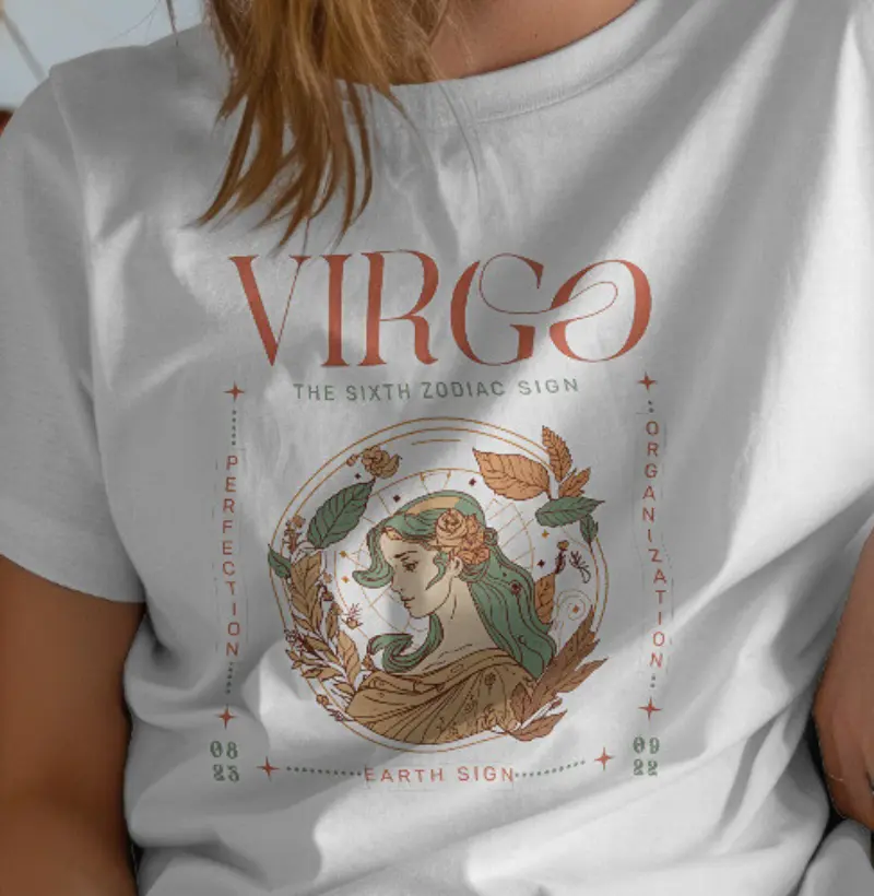 Camiseta Signos VIRGEM - EARTH SIGN