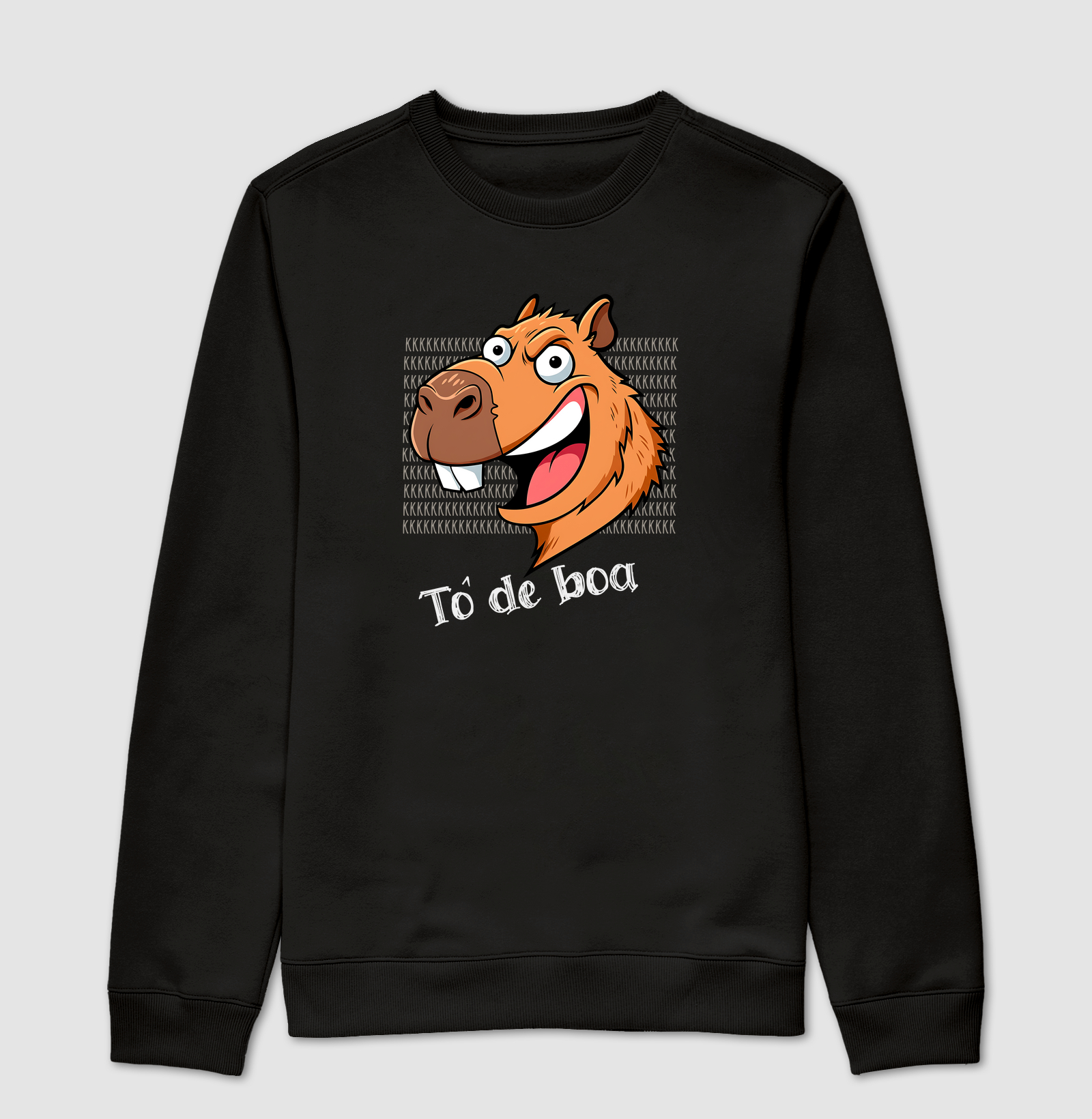 Meme Capivara Tô de Boa | Moletom | Unissex
