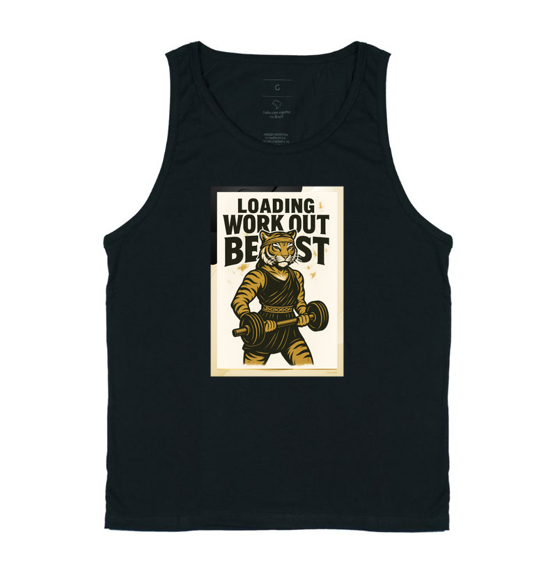 Loading work out beast - tigreza com moldura