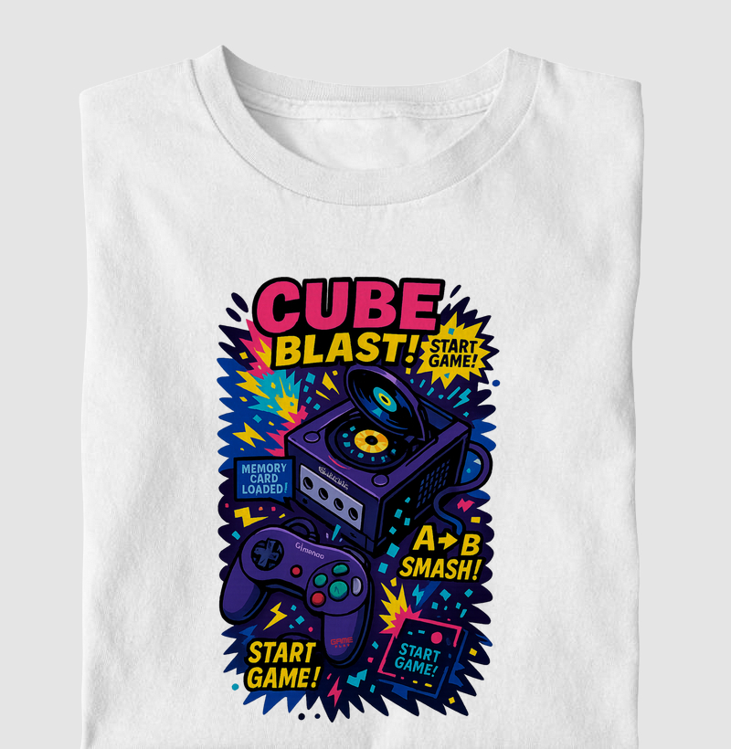 Console Vetor Nintendo Game Cube Blast