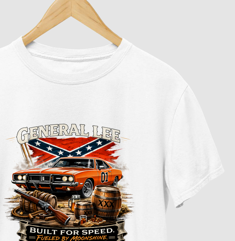 Camiseta General Lee – Built for Speed
