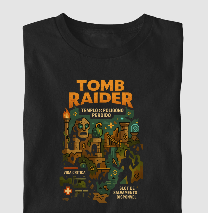 PcWin Tomb Raider Templo do Polígono