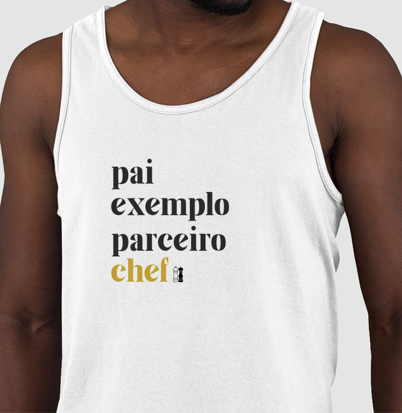 Pai, exemplo, parceiro, chef