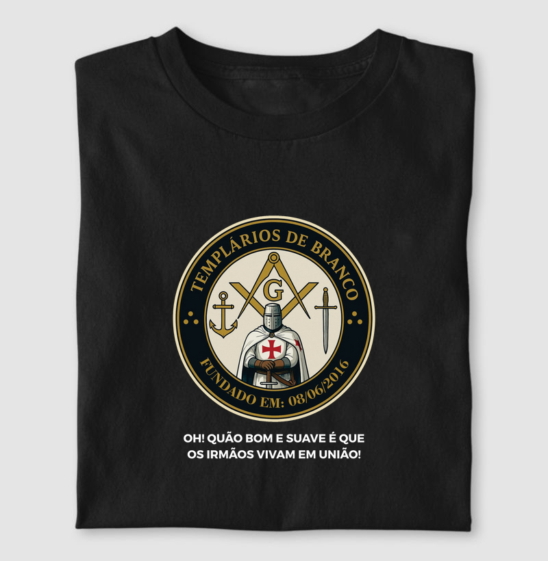 Templários de Branco (Personalizada) - Mr. GADU