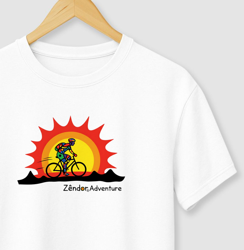 87 Sunny Cyclist Art