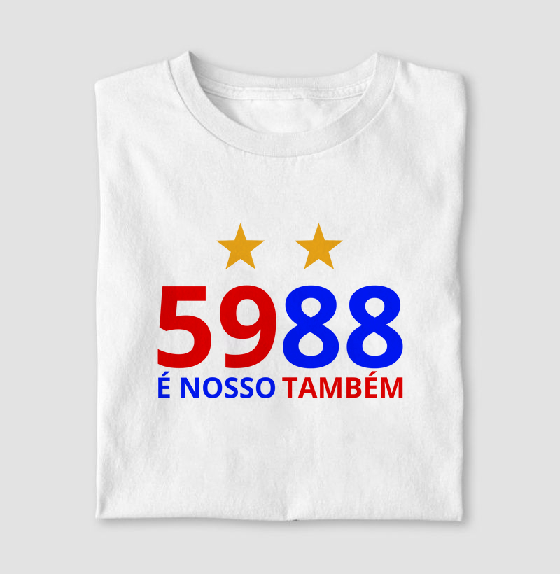 Camiseta 59 é nosso, 88 também!