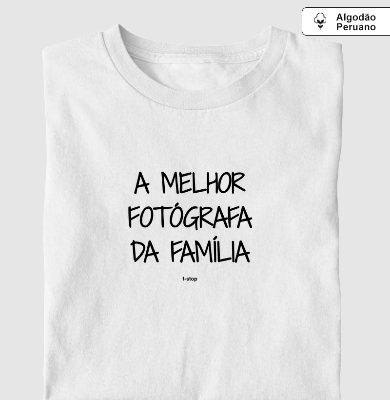 A melhor fotógrafa da família