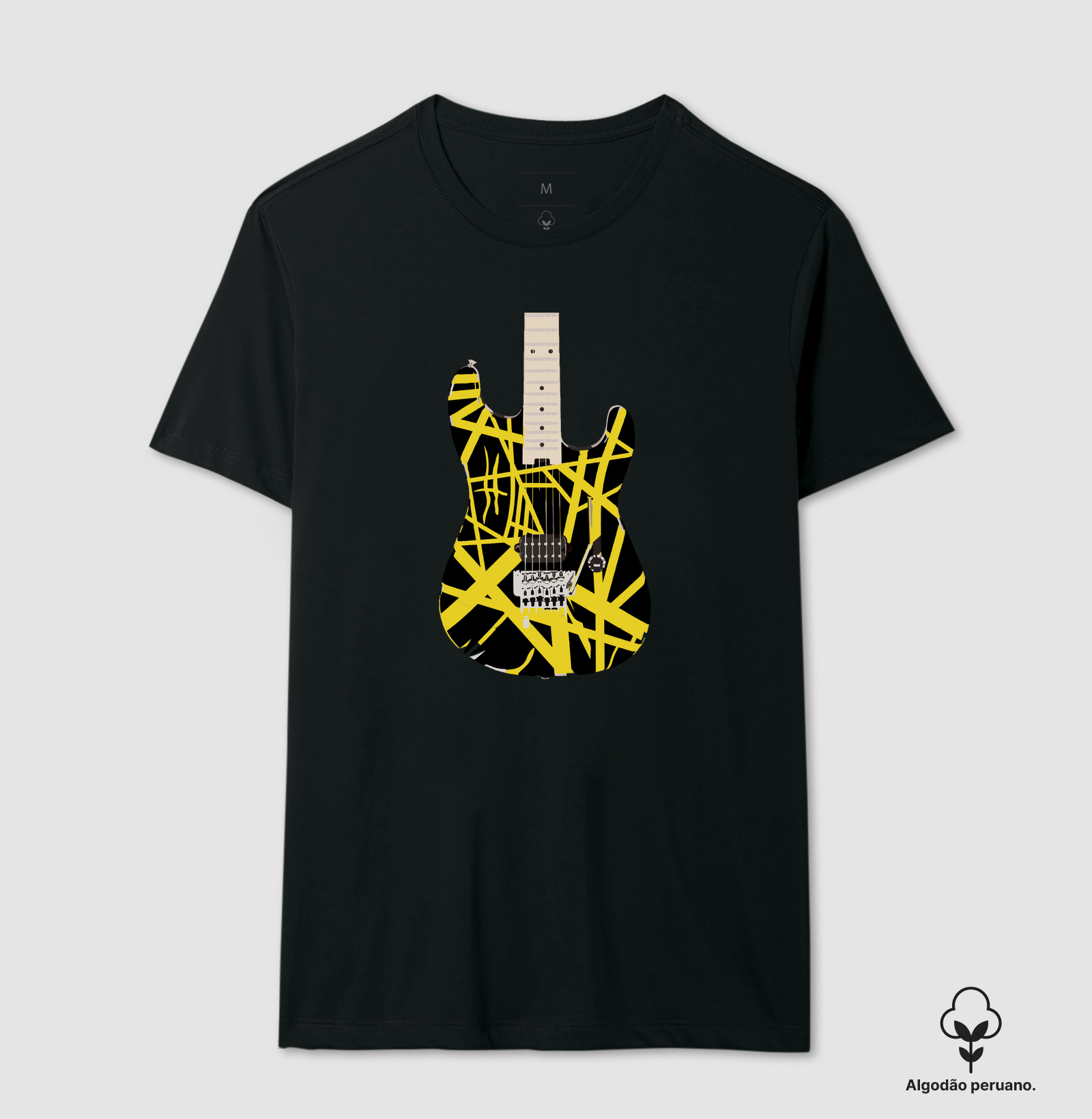 Frankenstrat Guitar: Black 'n' Yellow Edition