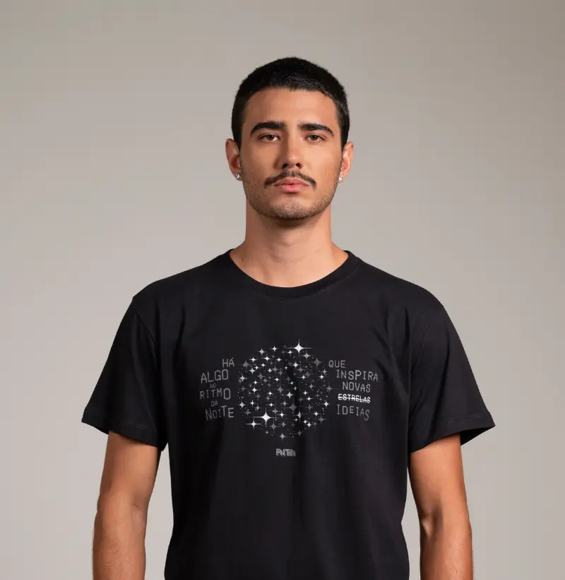 T-SHIRT "NOITE" / LUA DE ESTRELAS