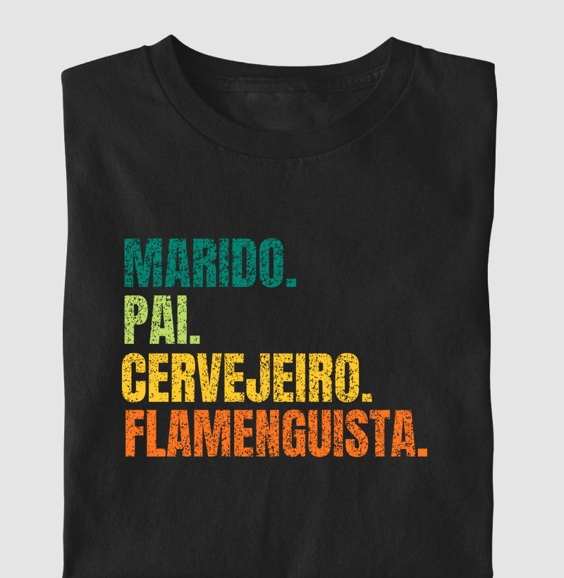 Camiseta Cervejeiro Flamenguista