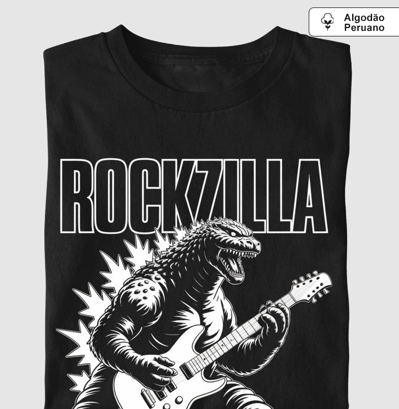 Camiseta Rockzilla - O Monstro do Rock 