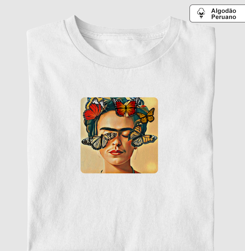 FRIDA EM TONS TERROSOS ALGODÃO PERUANO