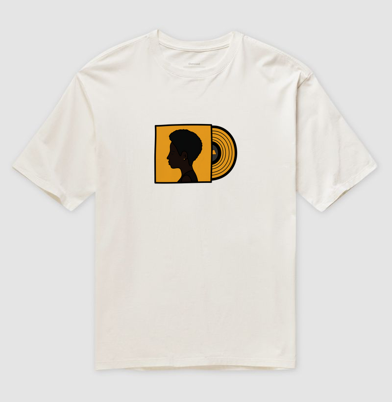 Camiseta Oversized Inspiração Mahmundi