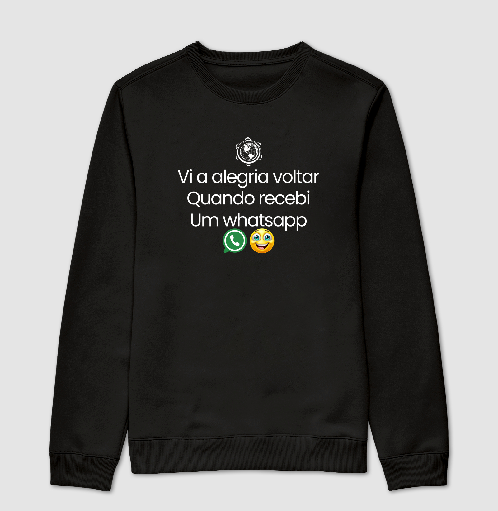 vi a alegria voltar