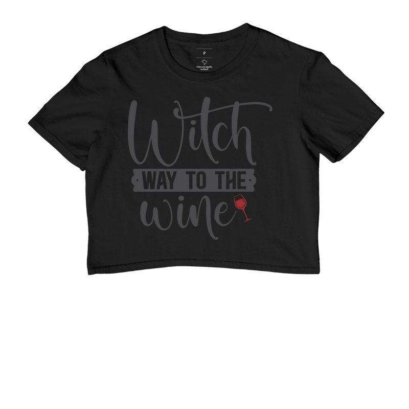Camiseta Witch Way to the Wine