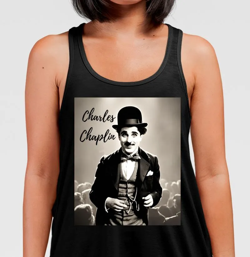 Camiseta Regata Charlie Chaplin 