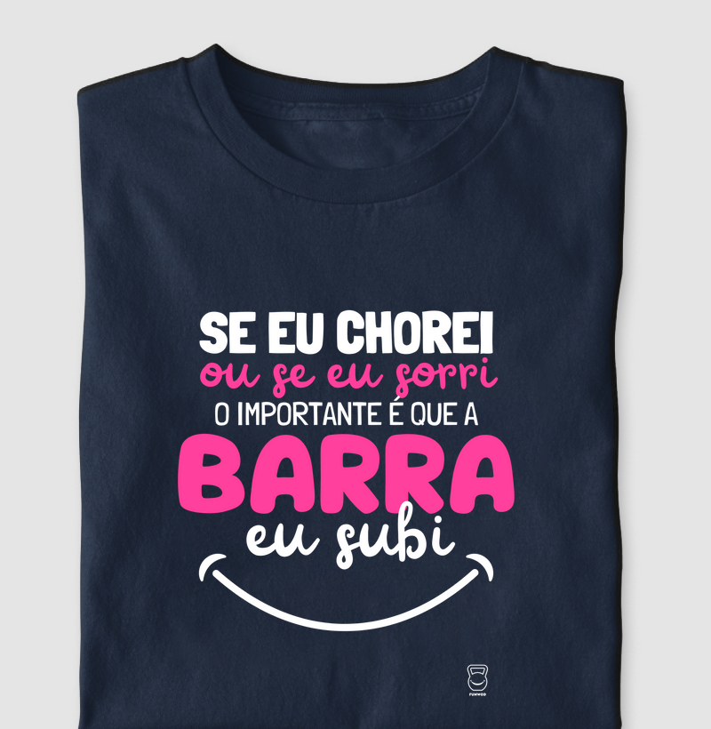 O importante é que a barra eu subi (unissex)