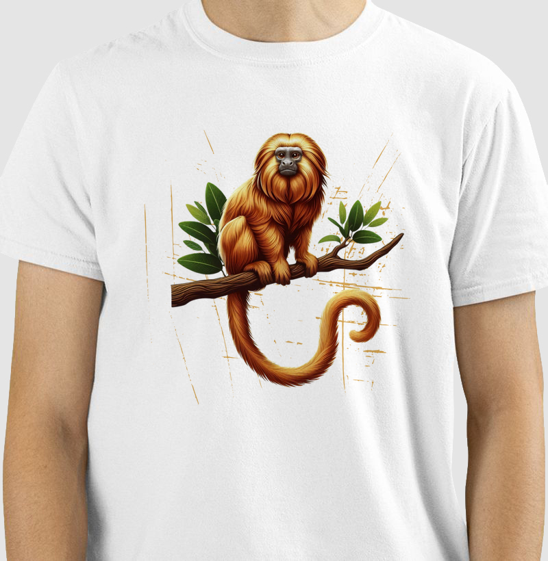 Camiseta Mico-Leão-Dourado