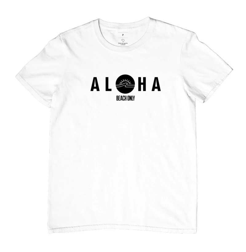 Camiseta Aloha Branca