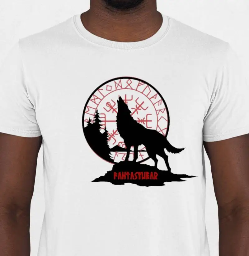  Camiseta Aegishjalmur Wolf