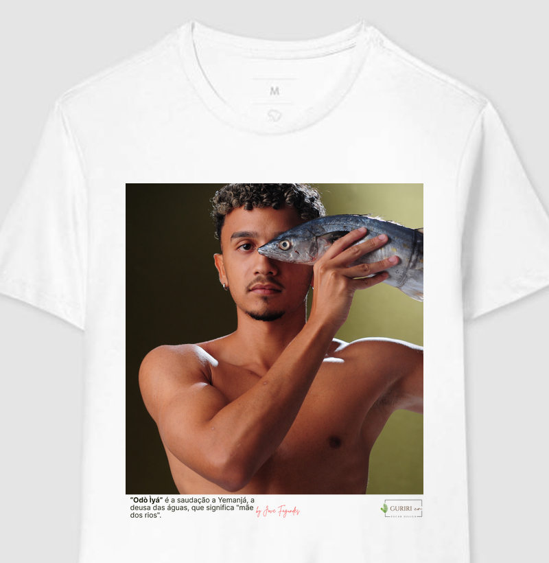 Camisa - COLAB - Iemanjá - Olhos - by Jove Fagundes