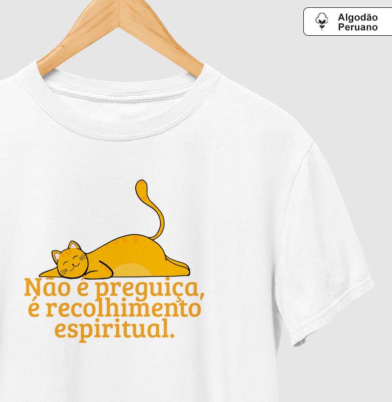 Não é preguiça